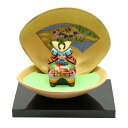アウトレット品 五月人形 人形 10cm 大将 はまぐり 幅10.5cm (25a-ya-0328) インテリア ディスプレイ 見切処分品|詳細画像