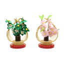 アウトレット品 雛人形 道具単品 小 桜橘 竹編みみ 赤円台 高さ12cm (25a-ya-0579) インテリア ディスプレイ 見切処分品