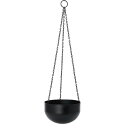 花・観葉植物用ポット ファンヌ ハンギングボウル K HANGING (1個入り) 23050 底穴なし パウダーコートスチール製 (代引き不可) ハンキングポ...