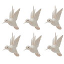 ガーデンアクセサリ ハンギングバード UP DECORATION (6個入り) 79001 (代引き不可) ガーデン雑貨 FARM (p367)