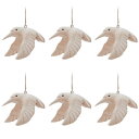 ガーデンアクセサリ ハンギングバード DN DECORATION (6個入り) 79003 (代引き不可) ガーデン雑貨 FARM (p367)