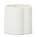 花・観葉植物用ポット ミルシェ 14 W Ceramic POT (1個入り) 84065 底穴なし 鉢タイプ (代引き不可) 小型鉢カバー FARM (p20...