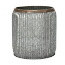 花・観葉植物用ポット カウシオ 51 Metal POT (1個入り) 89024 底穴なし 鉢タイプ (代引き不可) 大型鉢カバー FARM (p199)