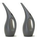 ガーデンアクセサリ ペンギン ジョーロ 1.5L ダークグレイ tool&accessory (2個入り) 98601 (代引き不可) ガーデン雑貨 FARM ...