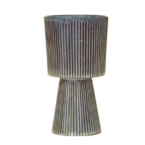 花・観葉植物用ポット テレザ 20 B Ceramic POT （1個入り） 26030 底穴なし 鉢タイプ （代引き不可） ..