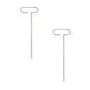 ガーデンアクセサリ ラーケル支柱 L A ステンレスコッパー tool&accessory (2個入り) 33119 (代引き不可) ガーデン雑貨 FARM (...