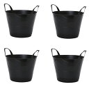 ガーデンアクセサリ ビリー タブ 15L tool&accessory (4個入り) 59102 (代引き不可) ガーデン雑貨 FARM (p397)