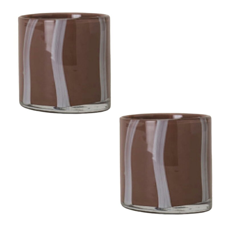 花・観葉植物用ポット エディタ 10 C Glass POT （2個入り） 67030 底穴なし 鉢タイプ （代引き不可） ..