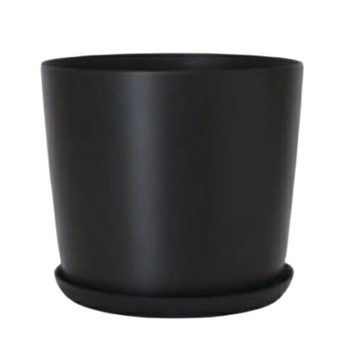 花・観葉植物用ポット エステリ 30 K Recycled Plastic POT （1個入り） 83119 底穴あり 受皿付き （代..