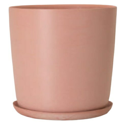 花・観葉植物用ポット エステリ 38 P Recycled Plastic POT （1個入り） 83132 底穴あり 受皿付き （代..