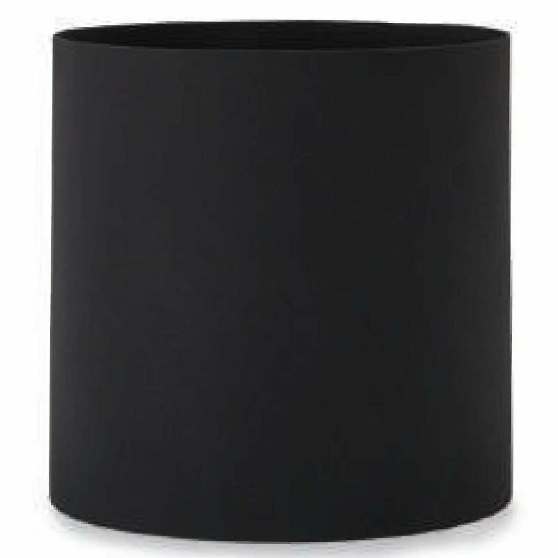 花・観葉植物用ポット フェルム シリンダー L 38/B ブラック（1個入り）fe-701k13e [KTp231] 中型鉢カ..