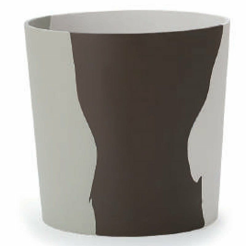 花・観葉植物用ポット ホルスト プライマ 鉢カバー L 13号/A 白 / 灰 / 茶（1個入り）ho-r02h13v [KTp8..