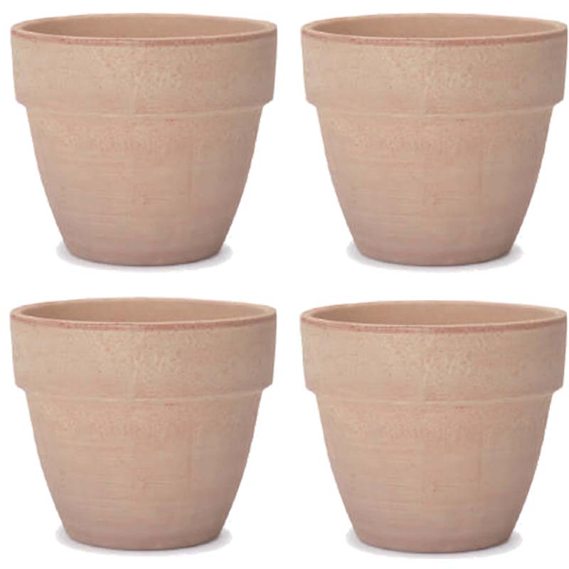 花・観葉植物用ポット イタリアンテラコッタ パラディオ アリーナ M 7号（4個入り）it-ww17202 [KTp311..