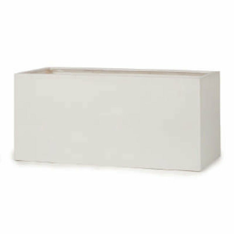 花・観葉植物用ポット マグナス アーク S 80/D オフホワイト（1個入り）kol-m6f080 [KTp26] 特大プラン..