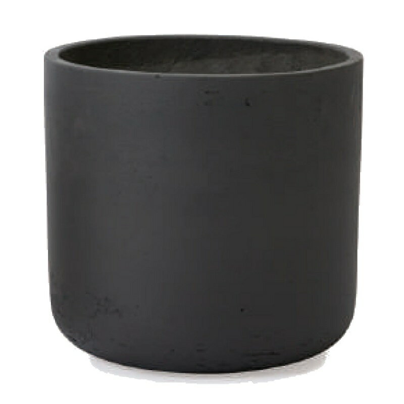 花・観葉植物用ポット カッセル ユーポット M 8号/A ダークグレー（1個入り）ks-402h08e [KTp149] 小型..