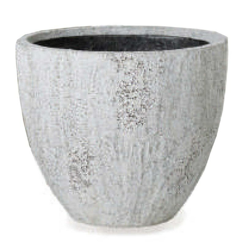 花・観葉植物用ポット オイスター ラウンド M 42/A（1個入り）oy-03rw42e [KTp155] 大型ポット （代引..