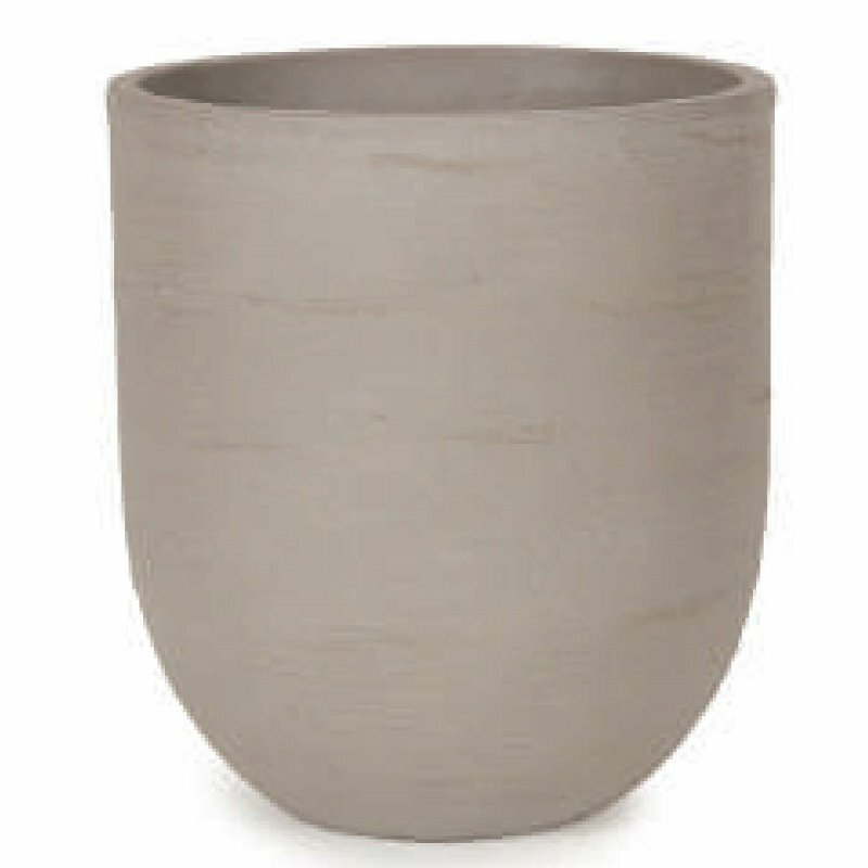 花・観葉植物用ポット ソンク ユーポットトール M 36/A ウォームグレー（1個入り）sk-504m36e [KTp69] 中型鉢カバー （代引き不可）ホテル・オフィスビル・店舗 インテリア エクステリア