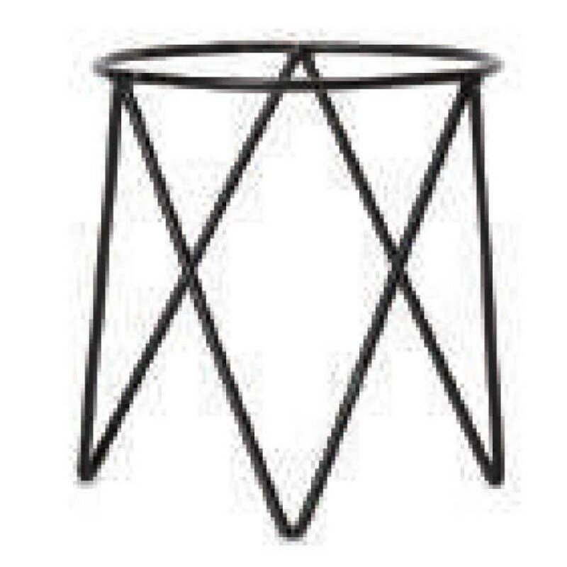 花・観葉植物用ポット用アクセサリ リングアイアン ポットスタンド S（1個入り）ac-ptsk25e [KTp437] ..