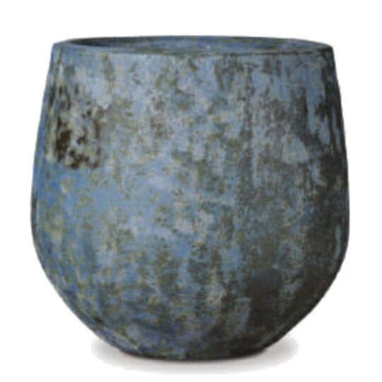 花・観葉植物用ポット リダン ミドル S 23/A ブルー/ホワイト（1個入り）rd-001b23e [KTp335] 小型ポッ..