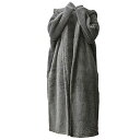 ファッション レディース モコボア お出掛け着る毛布 FREEサイズ/CHARCOAL(チャコール)( hw8244 )アパレル ウィンター