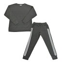 ファッション レディース セットアップパンツ T100% 裏起毛 M〜Lサイズ/CHARCOAL(チャコール)( hw8303 )アパレル ウィンター