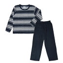 ファッション レディース フリース上下セット M〜Lサイズ/FAIR ISLE NAVY （hw8355-3） アパレル ウィンター