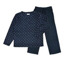 ファッション レディース フリース上下セット L〜LLサイズ/DOT NAVY （hw8355-6） アパレル ウィンター