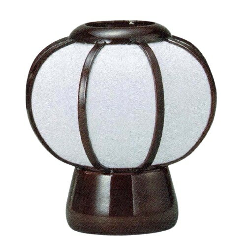 提灯 岐阜提灯 創作玉雪洞 小 タメ 1個入り 高さ14cm (P5)(1955) LED コードレス 初盆 新盆 お盆