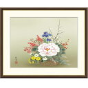 額絵 田村竹世 四季花 f8・f6・f4サイズ 現代日本画シリーズ 花鳥画 年中飾り gk-a5-j4b005(p149) (J4-B005) (代引き不可) 日本画 インテリア