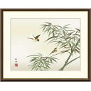 額絵 田村竹世 竹に雀 f8・f6・f4サイズ 現代日本画シリーズ 花鳥画 年中飾り gk-a5-j4b007(p149) (J4-B007) (代引き不可) 日本画 インテリア