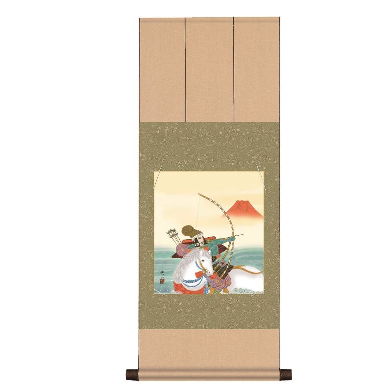 色紙掛 波上武者 TS30YAC-001]（代引き不可）