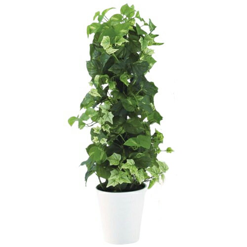 人工観葉植物 MIX ヘゴ グリーン/ライム 90 Pole style ポット付き 高さ90cm （P70-99303) （代引き不可） インテリアグリーン フェイクグリーン