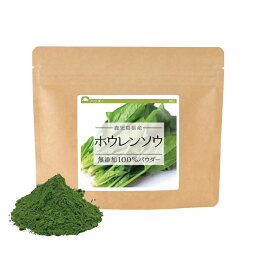 【賞味期限が8月末のため30％OFF】 ホウレンソウ 無添加100％パウダー 40g 《サンプル》 鹿児島県産 送料無料 無添加 粉末 ほうれん草 ほうれんそう ホウレン草 緑黄色野菜 ポイント消化 【10P05Nov16】