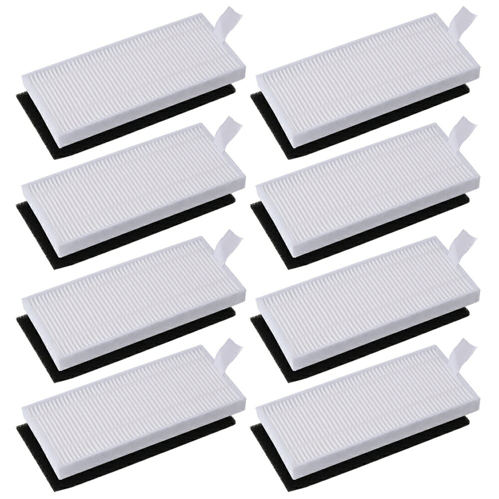 ユーフィー 交換用フィルター アンカー 11S / 15C / 30C / 15T 用 互換品 8個 消耗品 互換 / 送料無料 / Eufy / RoboVac / Anker