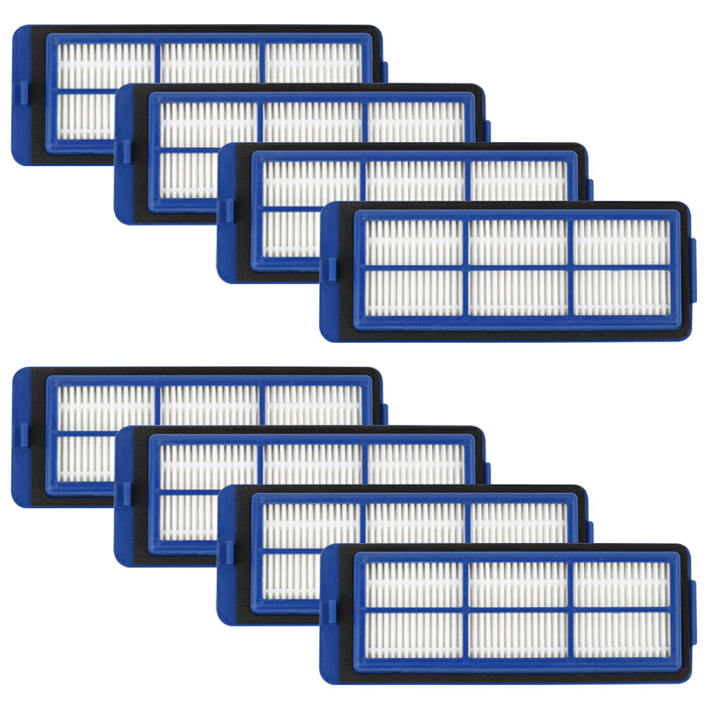 Rakuten - ユーフィー 交換用フィルターセット 互換品 8個 G10 Hybrid / 11S Max / 15C Max / 30C Max / G20 / G20 Hybrid / G30 / G30 Edge / G30 Hybrid 対応消耗品 互換 / 送料無料 / Eufy / RoboVac / Anker