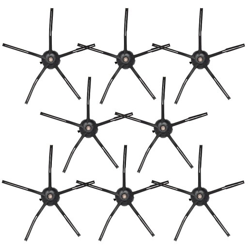 ロボロック S5 / S6 / S7 / Q5 / Q7 / E4 / E5 / T4 / T6 ロボット掃除機用 サイドブラシ 互換品 8個 ロボロック S5 / S6 / S7 / Q5 / Q7 / E4 / E5 / T4 / T6 ロボット掃除機用 サイドブラシ 互換品 8個