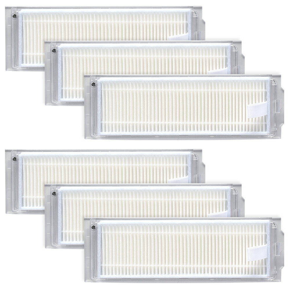 シャオミ ロボット掃除機 S10 用 フィルター 互換品 6個