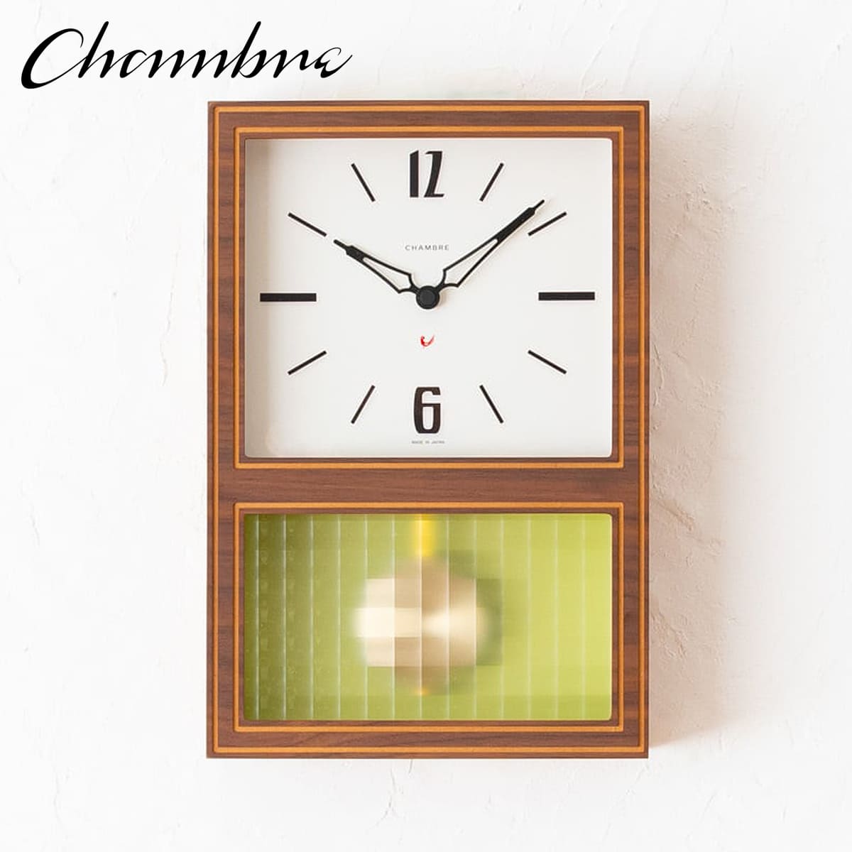 һ GLASS PENDULUM CLOCK CLASSIC WALNUT ɳݤ / һ / ֤ / ʥ...