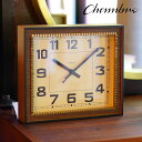 BRASS RECTANGLE CLOCK -WOODDIAL- 【WALNUT】 壁掛け時計 / 置き時計 / モダン / 静音 / おしゃれ / スクエア ...