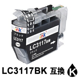 Rakuten - LC3117BK ブラック 1本 互換 インクカートリッジ MFC-J6980CDW MFC-J6580CDW
