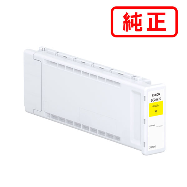 乐天商城 - SC26Y70 イエロー EPSON エプソン 純正インクカートリッジ 【沖縄・離島 お届け不可】
