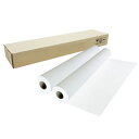 【2本セット】インクジェットロール紙 厚手マットコート紙 幅610mm(A1ノビ)×長さ30m 厚0.185mm プロッター用紙 大判ロール紙 大判インクジェッ...