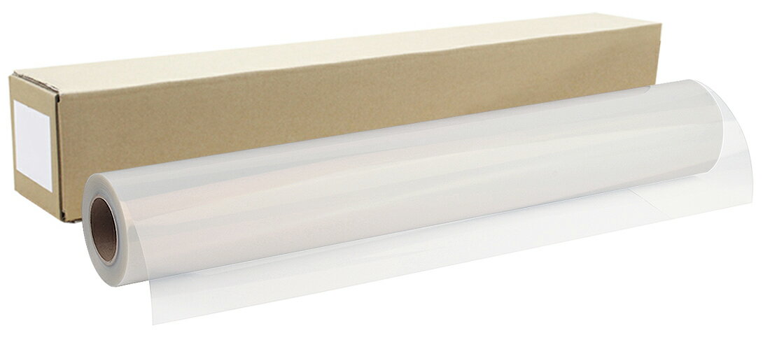 インクジェットロール紙 乳白PET/マット 幅610mm(A1ノビ)×長さ30m 厚0.21mm プロッター用紙 大判ロール紙 大判インクジェット用紙 大判プリンター 大判印刷 ポスター印刷【沖縄・離島 お届け不可】