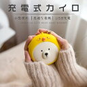 充電式ハンドウォーマー 充電式カイロ USB充電式 電気カイロ 両面暖かい 省エネル かわいい 2段階温度調節 ギフト プレゼント 持ち運び 小型 軽量 暖房 冷え対策の商品画像