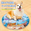 ウォーターマット ペット ひんやりマット ペットシート マット 冷感 ひんやり 水遊び 赤ちゃん 子供 犬 猫 ベット 暑さ対策 感覚ウォーターマット 60cm...