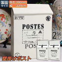 ポスト 郵便ポスト 2個セット 壁掛け 鍵2つ付き 郵便受け レトロ 郵便 投書箱 多用途 メールボックス 取り出し窓付き 高さ30cmx幅22cmx