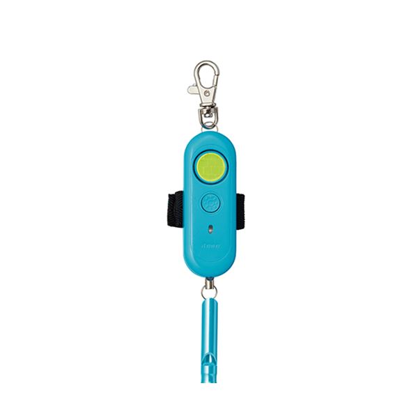 レイメイ藤井 電池切れお知らせライト付防犯ブザーブルー【送料無料】【北海道・沖縄・離島配送不可】