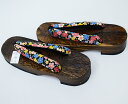 下駄 焼き 桐下駄 女性用 フリーサイズ 24cm 適合足サイズ22.5~24.5cm 新品(株)安田屋 NO34754