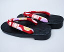 下駄 黒塗り 焼き 桐下駄 女性用 フリーサイズ 24cm 適合足サイズ23.5~24.5cm 新品(株)安田屋 NO34742