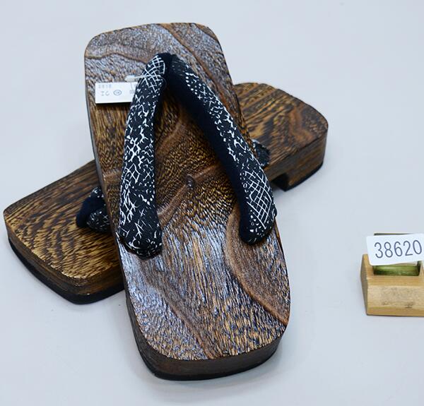 下駄 焼き 桐下駄 男性用 26cm フリーサイズ 適合足サイズ 25.5cm～26.5cm 新品（株）安田屋 NO38620